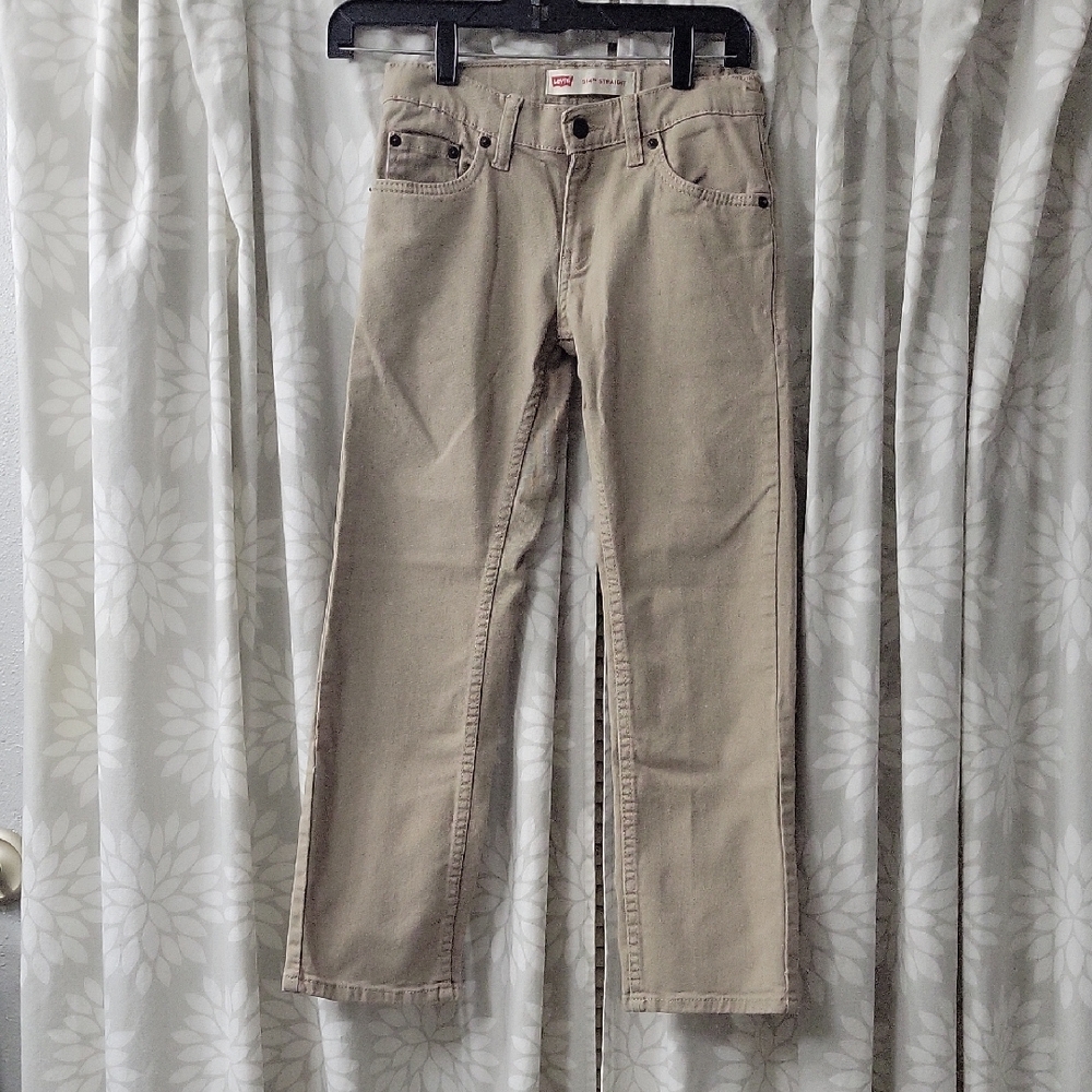 Levi Strauss Khaki 514 Size 10 Boys